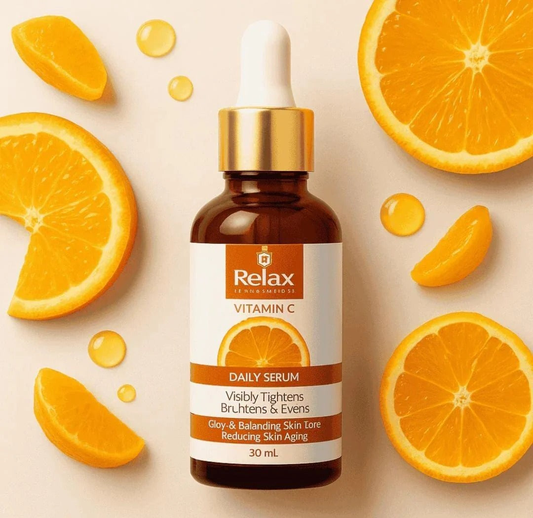 Relax Vitamin C Daily Serum - 30ml | Visibly Brightens, Evens Skin Tone