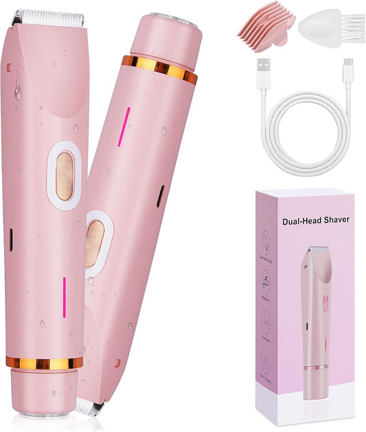 2-in-1 Dual Head Shaver for Women