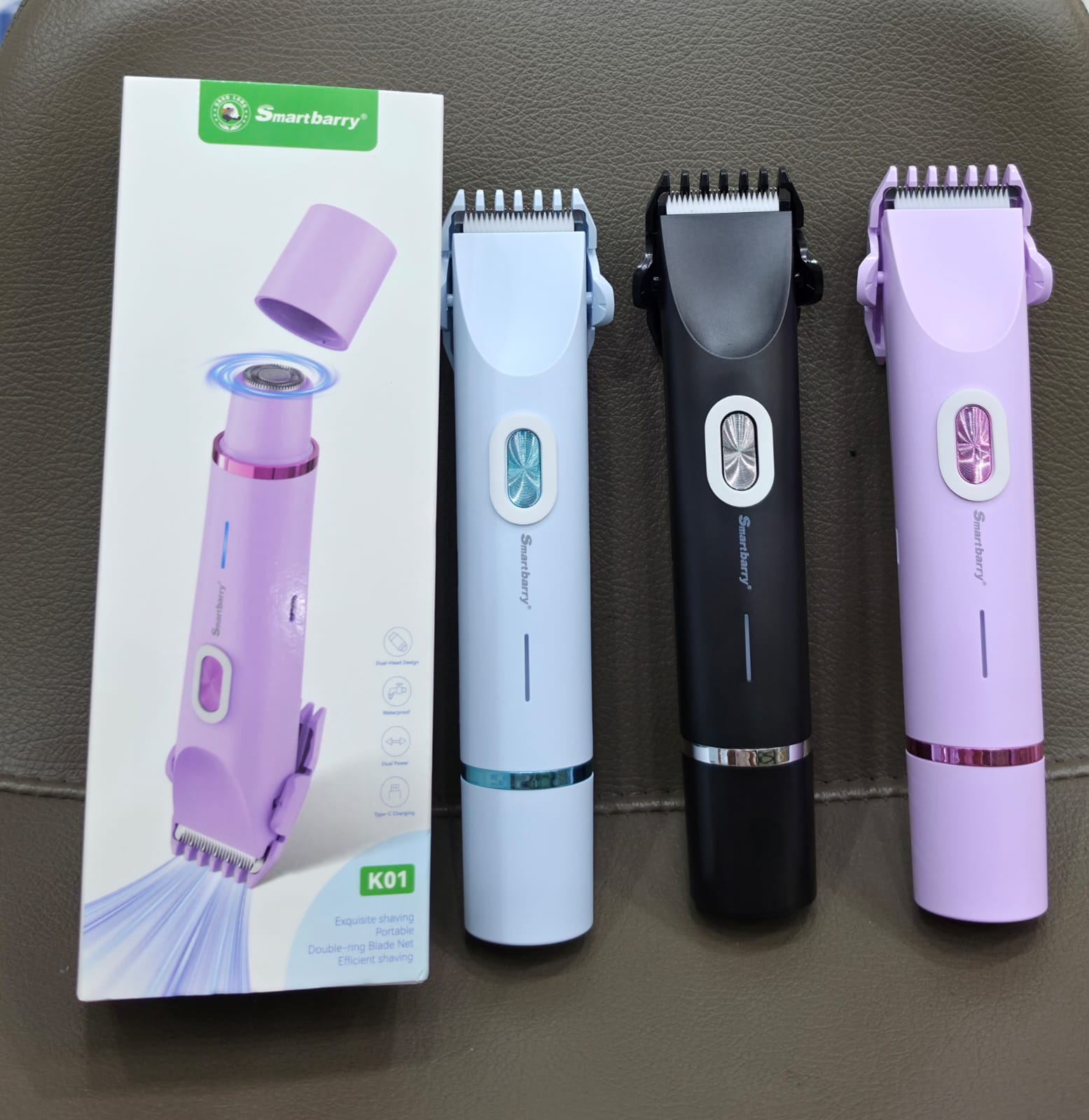 2-in-1 Dual Head Shaver for Women