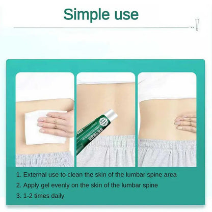 Lumbar Spine Cooling Relief Gel