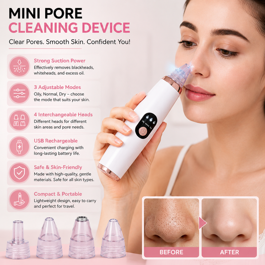 Deep Pore Vacuum Cleaner – Electric Blackhead & Pore Cleaning Device