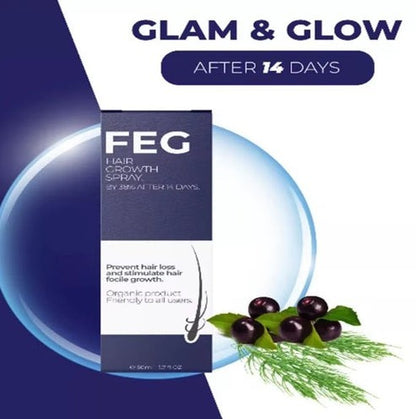 FEG Plus Minoxidil Beard & Hair Growth Serum