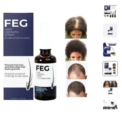 FEG Plus Minoxidil Beard & Hair Growth Serum