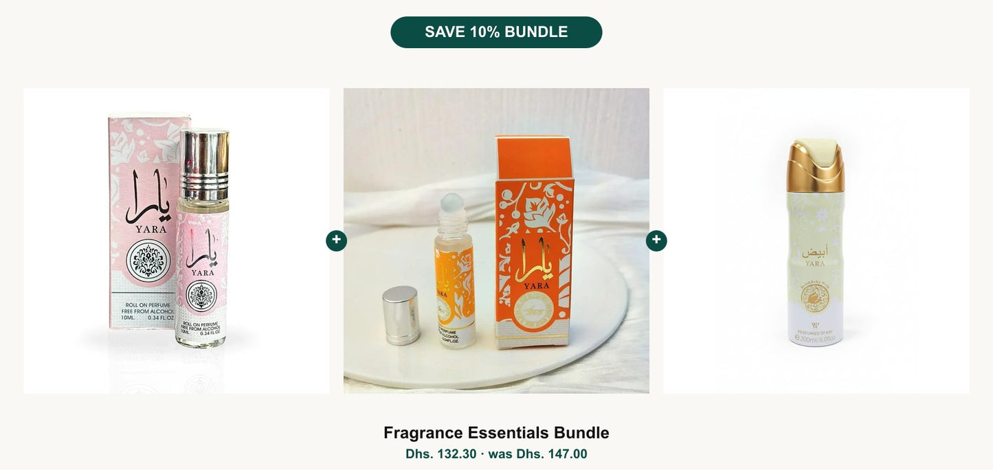 Fragrance Essentials Bundle — Save 10% collage