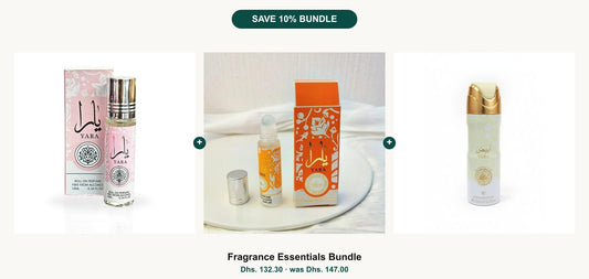 Fragrance Essentials Bundle — Save 10% collage