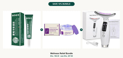 Wellness Relief Bundle — Save 10% collage